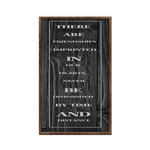 Plaque de porte bois amitié pour accueillir vos invités avec tendresse