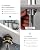 FORIOUS Kitchen Faucet with Soap Dispenser, Pull Down Sprayer, Brushed Nickel Modern High Arc Stainless Steel Faucet for Kitchen Sink, Single Handle for 1 or 3 Hole Decks RV Bar Farmhouse Laundry