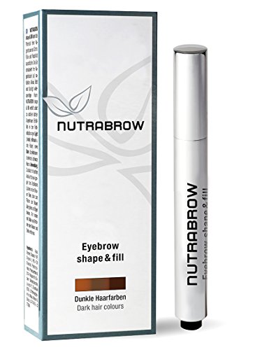 NutraBrow Eyebrow Shape & Fill Dark, mehr Dichte & Fülle der Augenbrauen, 2 ml