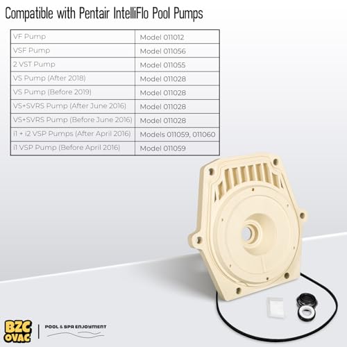 Bzcovac 074564 Seal Plate Kit Compatible with Pentair Whisperflo & Intelliflo Pool Pumps, Includes PS-1000 & Seal Plate Gasket, Replaces 25357-300-000 V20-208 by Bzcovac - Image 2