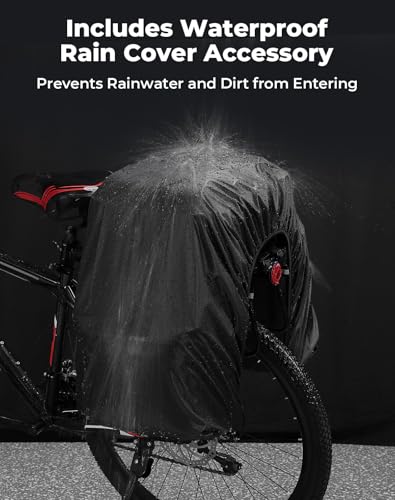 KEMIMOTO 52L 3-in-1 Bike Panniers Combo