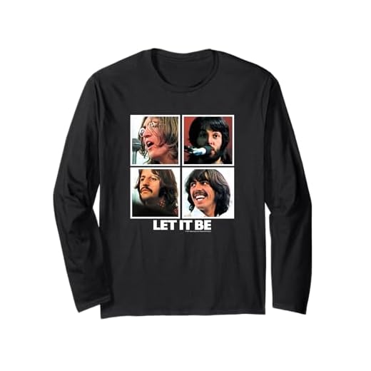 ビートルズ Let it BE 長袖Tシャツ