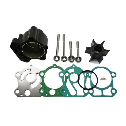 YueJay Kit di Riparazione della Pompa 'Acqua con alloggiamento for Motori fuoribordo a 2 File da 100 CV e a 4 File da 75 a 100 CV 12275 67F-W0078 67F-44311
