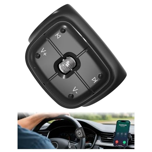 Steering Wheel Remote for Selfie and Media Control