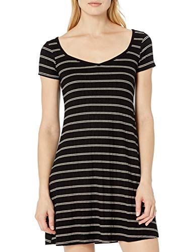 Billabong Women's Right Away Mini Dress Black Medium/10