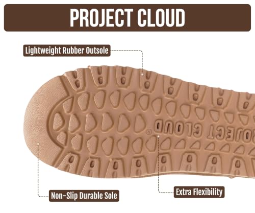 Image of Project Cloud 100% Genuine Leather Platform Ankle Boots for Women