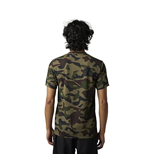 Fox Racing Men's Standard Vzns Short Sleeve Tech Tee, Green Camo, X-Large #TOP1