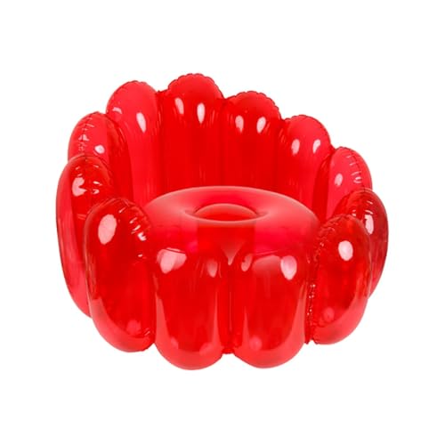 Sofá de aire portátil e inflable impermeable para camping y piscina exterior 2