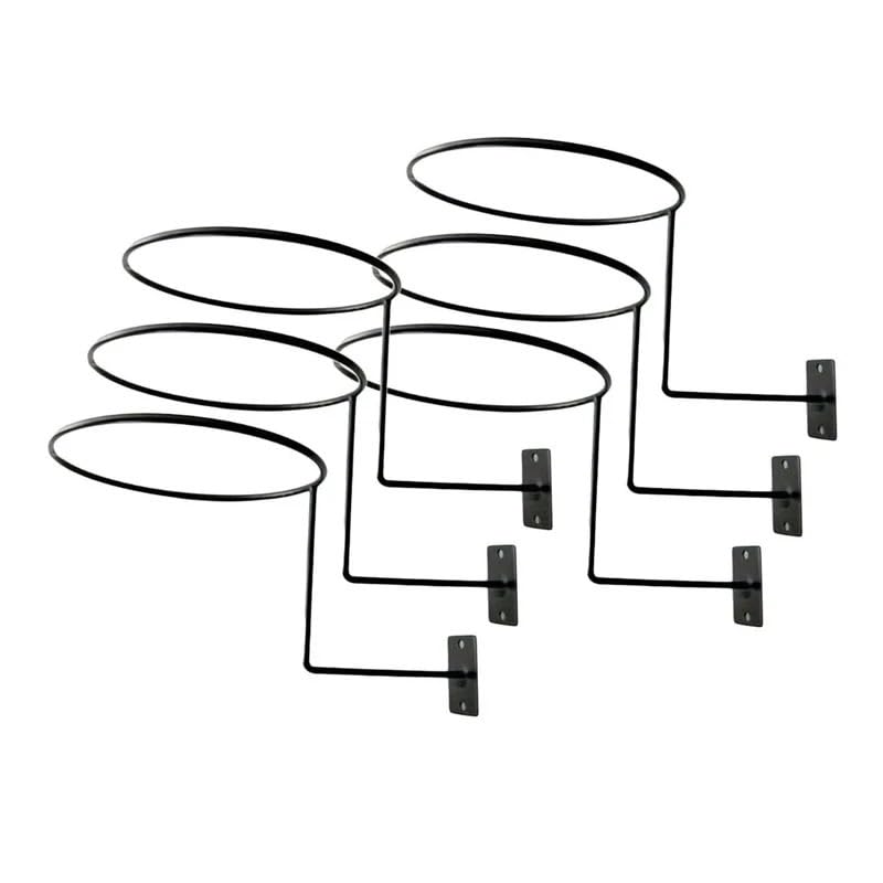 Helmhalterung Wand 3/6 Stück Motorradhelmhalter Rack Wandhaken for Mäntel, Hüte, Kappen, Helmständer aus Aluminium, Motorradzubehör Motorradhelm Halterung