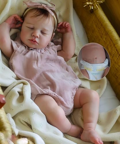 Zero Pam Bebe Reborn Silicona Cuerpo Completo-48CM...