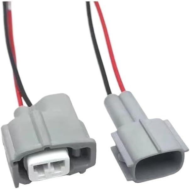 Cars Connectors 2 Pin Male Female Fuel Injector Nozzle Wire Harness Plug(2p Male Female,10 Sets)