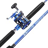 Sougayilang Fishing Rod Combo, 2-Piece Trolling...