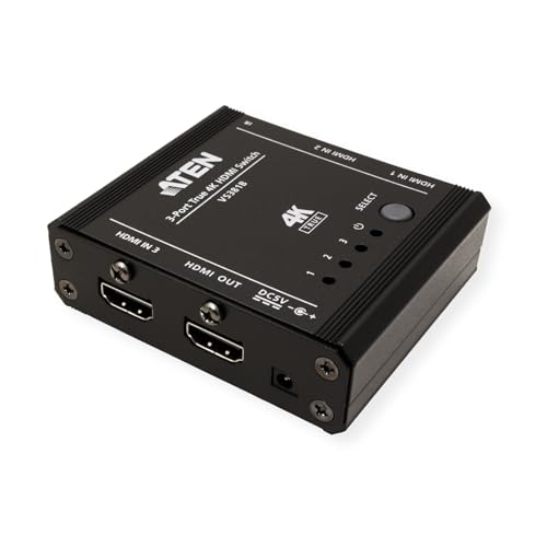 3-Port True Hdmi Switch With - 4