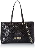Kunstleder Love Moschino Damen Jc4001pp1a Tote, Schwarz (Nero), 11x25x39 Centimeters