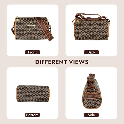 Image of Storite Women's Crossbody Sling Bag | Faux Leather | Zipper Closure | Adjustable Strap