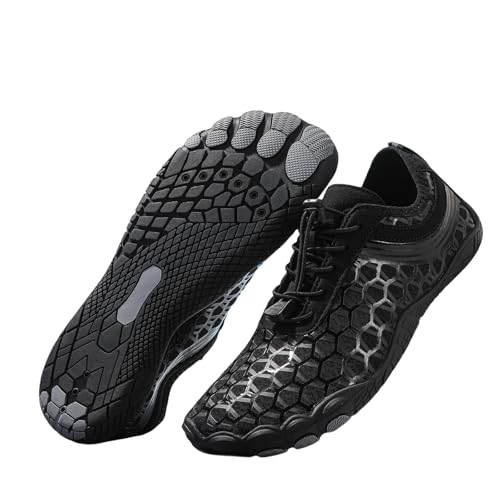 Hike Barefoot Footwear Women Men Pro Shoes Wide Toe Box Healthy & Non-Slip Hiking Unisex Water Shoe Outdoor Athletic Lightweight Breathable Comfy Footwear Hiking, Neuropathy Grounded Comfort