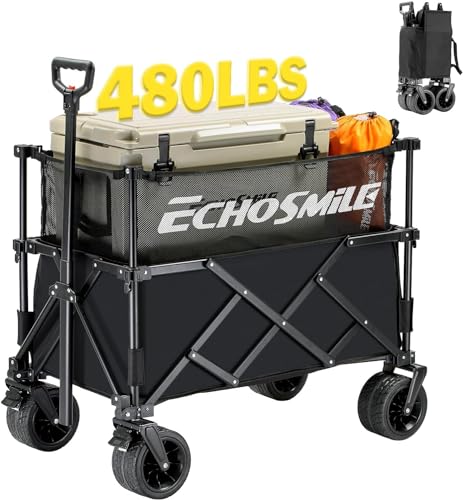 EchoSmile 480lbs 2-in-1 Wagon