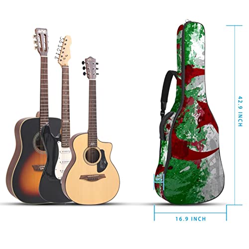 Housse de transport étanche pour guitare avec bandoulière réglable Motif /blanc, Multicolore 04, 42.9×16.9×4.7 in… - Les Beatles, Paul McCartney, John Lennon, RIngo Starr, George Harrison Housse de transport étanche pour guitare avec bandoulière réglable Motif /blanc, Multicolore 04, 42.9x16.9x4.7 in… – Image 6