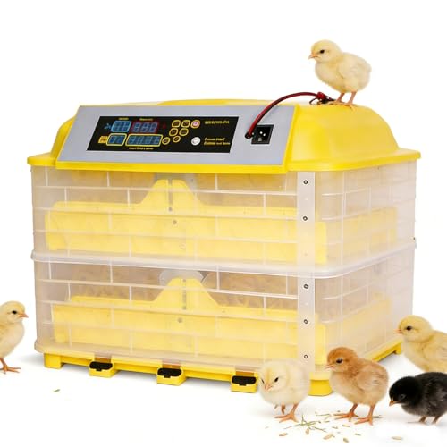 Incubateur d'œufs de poule pour couver 96 œufs de volailles à la ferme