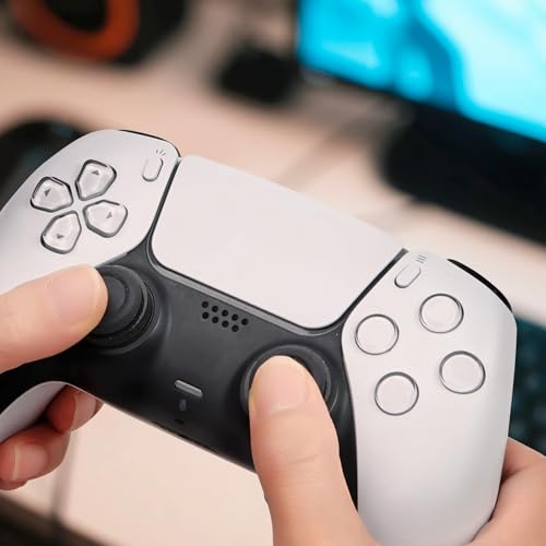 Image of YOKRWO 6 Silicone Buffer Precision Rings for Xbox, Silicone Buffer Rings for PS5, Gaming Accessories for PS5 Accessories, for for Xbox Accessories(Black /White /Purple)