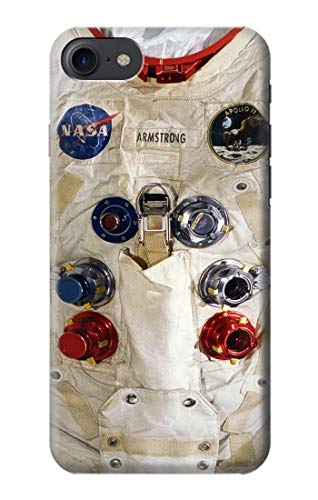 Housse iPhone SE Neil Armstrong blanc pour passionnés d'espace