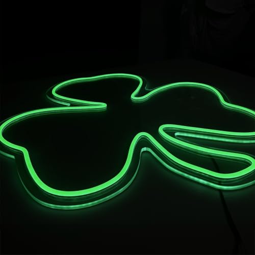 Letrero LED Neon Trébol de Luz Verde 24 Pulgadas miniatura 4