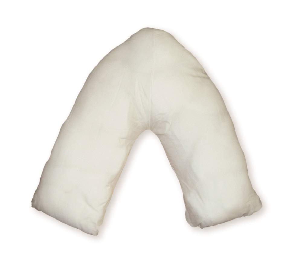COMFORTNIGHTS MRSA Resistant Supersoft Wipe Clean V-Shaped Pillow