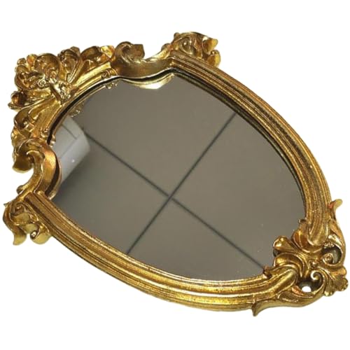 Miroir de maquillage suspendu en verre résistant et durable