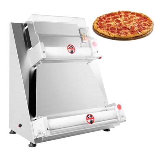 ZERNEIL Commercial Pizza Dough Roller Sheeter, 4-16