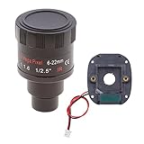 -Mount: M12; MOD: 30 cm. Flansch BFL: 13,5 mm; BFL: 6,4 mm; MBF: 6,2 mmLens