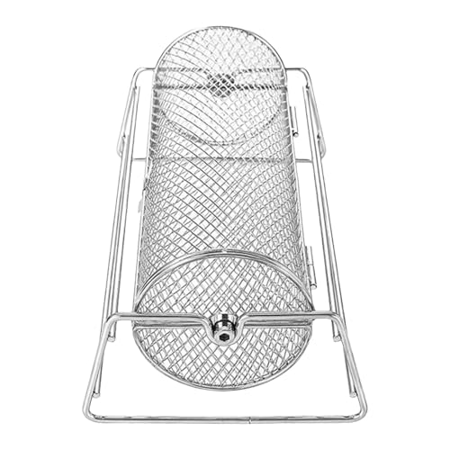 Cesta de barbacoa para gambas en acero inoxidable resistente 2