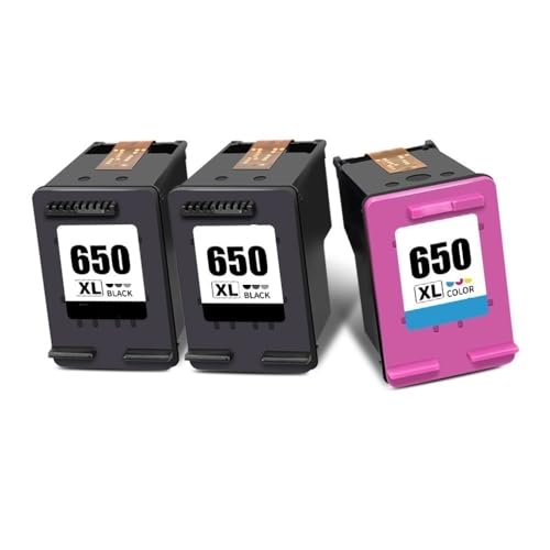 Cartouches 650XL pour imprimer les dossiers scolaires et photos sur Deskjet 3510