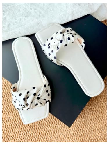 Image of GORGLITTER Women's Gold Dressy Sandals Metallic Square Toe Cute Slides 2026
