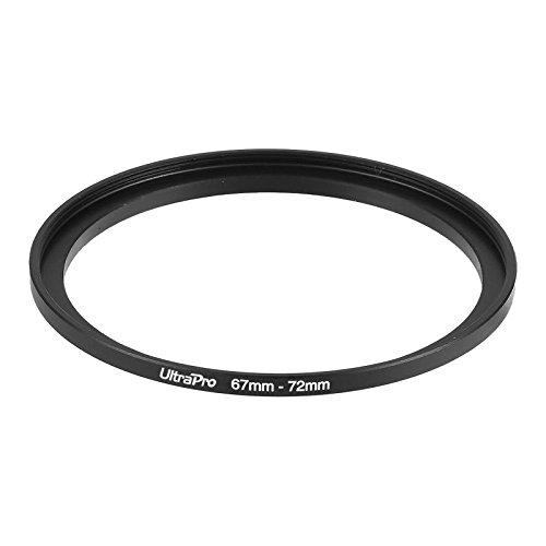 UltraPro Step-Up Adapter Ring 67mm Lens to 72mm Filter Size