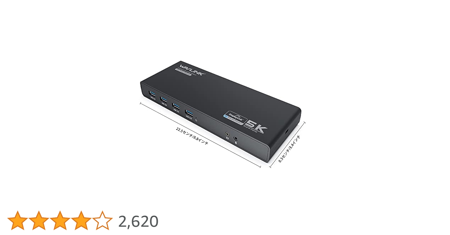 WAVLINK DisplayLink 4K ドッキングステーション Amazon.co.jp: WAVLINK USB-C ドッキングステーション