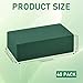 40 Pieces Floral Foam Blocks Dry and Wet Florist Foam Brick Flower Arrangements Supplies for Fresh and Artificial Flowers Craft Plant Filler Decoration (5.5 X 3.2 X 1.8 Inches)