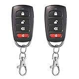 Este llavero de aprendizaje le permite clonar 2 controles de control remoto adicionales para su familia o simplemente para alternar.