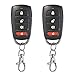 Price comparison product image ZXX Universal 2pcs Garage Door Gate Cloning Remote Control Key Fob 433MHZ