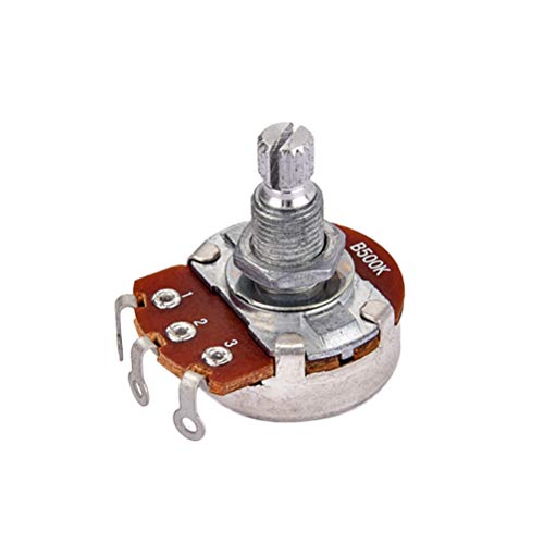 HEALLILY B500k Potentiomètre Long Moleté Split Shaft Basse Électrique Guitare Volume Ton Pots Audio Taper Switch… - Les Beatles, Paul McCartney, John Lennon, RIngo Starr, George Harrison HEALLILY B500k Potentiomètre Long Moleté Split Shaft Basse Électrique Guitare Volume Ton Pots Audio Taper Switch…