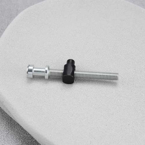 EMSea Kettensägen-Einstellschraube, M5 x 52 mm, Kettenspanner, kompatibel mit Husqvarna, kompatibel mit Stihl, 2 Stück