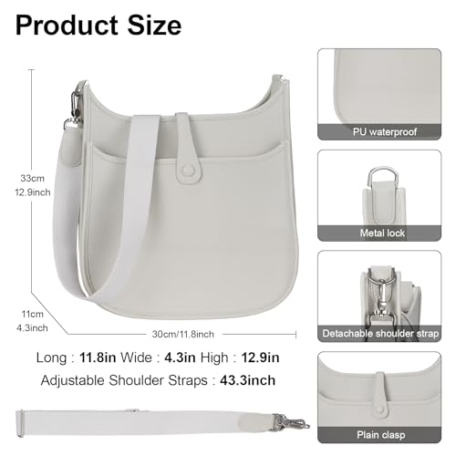 Leather Crossbody Bag and Purses for Women Luxury Large Shoulder Handbags2