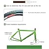 CGLYYDS Kit de Conversion pour vélo électrique Roue Avant,48 V 250 W 350 W 500 W 1000 W 1500 W Ensembles de Moteurs de moyeu pour vélo électrique, 20"/24"/26"/27,5"/28"/29"/700C Roue,48V/1500W-28INCH #1