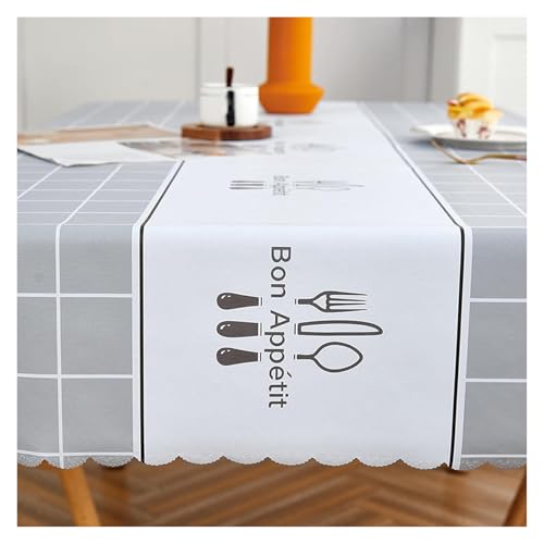 Nappe sans plis orange 120x160 cm pour repas sans repassage - 7