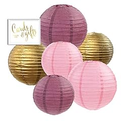 Burgundy, Blush Pink, Gold