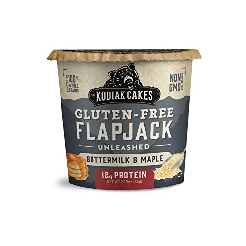 Kodiak Cakes Pancake On The Go Breakfast Snack, Gluten Free Buttermilk & Maple