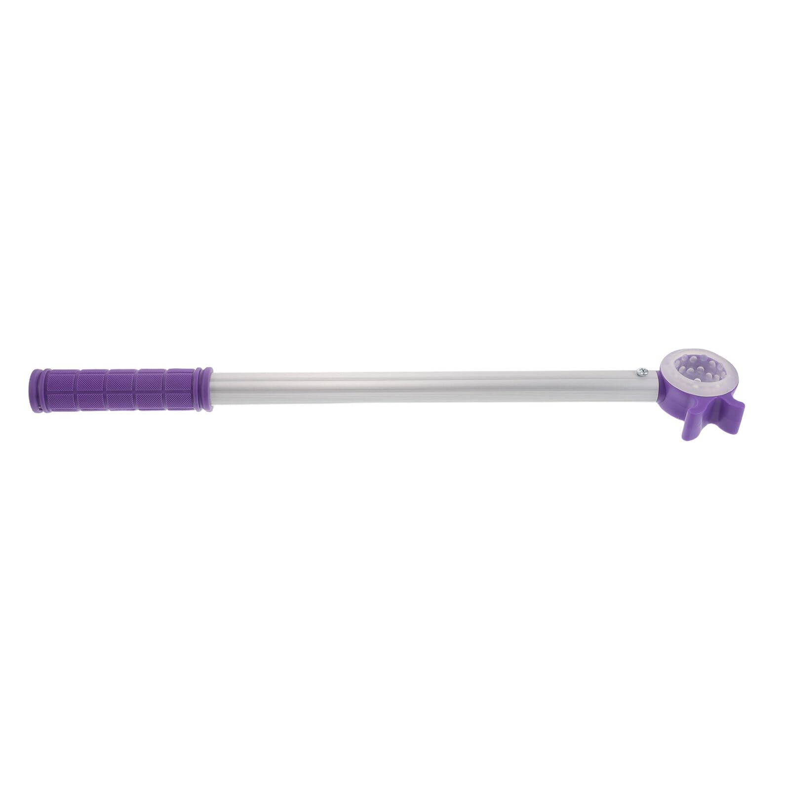 Fenêtre haute inaccessible ? Baguette d'ouverture de 47 cm violet clair antidérapante
