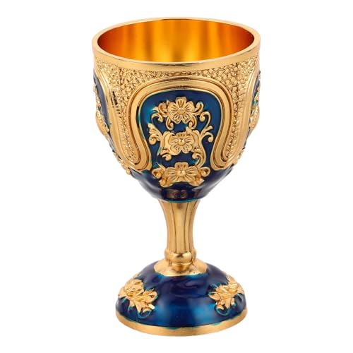 Cabilock Copa De Aleación De Zinc Copa De Licor De Estilo Vintage Para Fiestas Y Reuniones En Casa Elegante Copa De Vino Retro Para Festivales