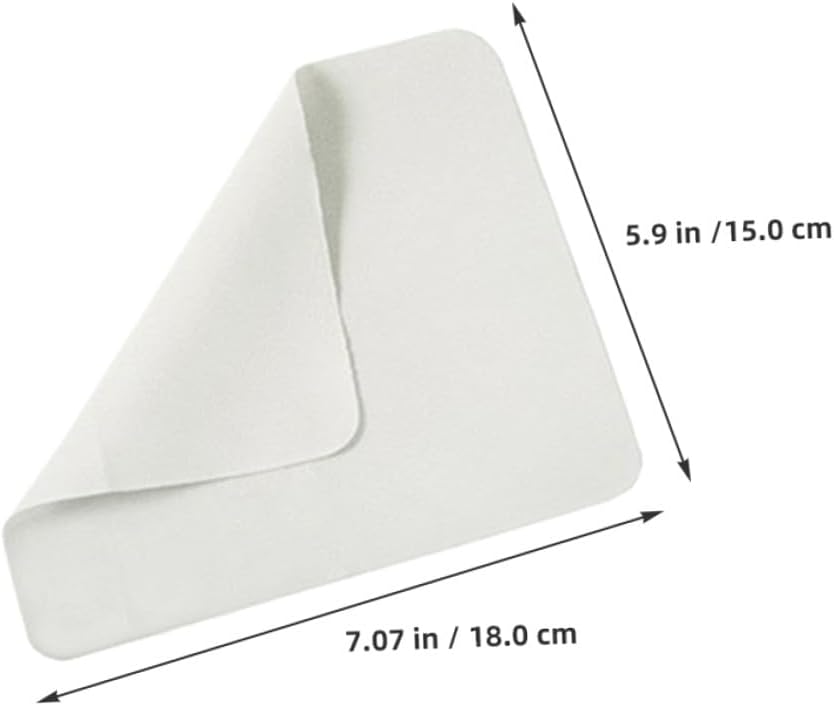 Kisangel 6pcs Soft Eyeglass Cleaning Cloth Lens Cleaning Cloth Glasses Wipes Glasses Electronics Cleaning Cloth Wipes For Home