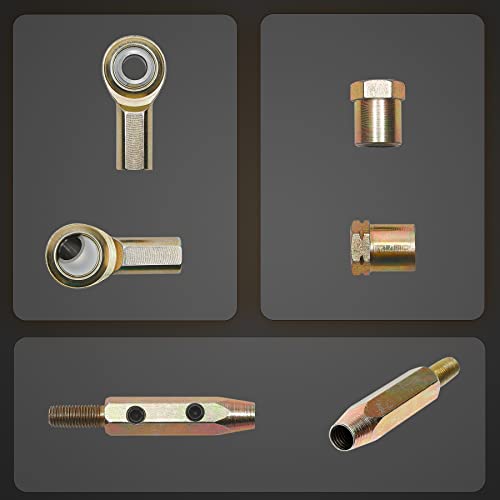 Transmission Column Shift Linkage Kit Compatible With GM TH-200, 200-4R, TH-350, TH-400, 4L60, 4L60E, 4L80E & 700-R4 Transmission
