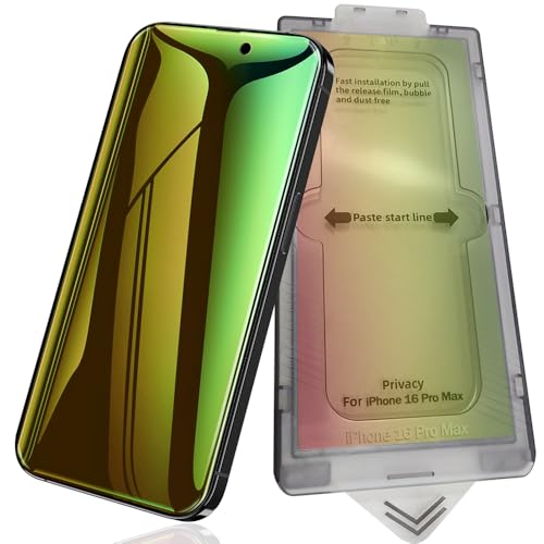 Film verre trempé iPhone 16 Pro Max protecteur d'écran haut de gamme